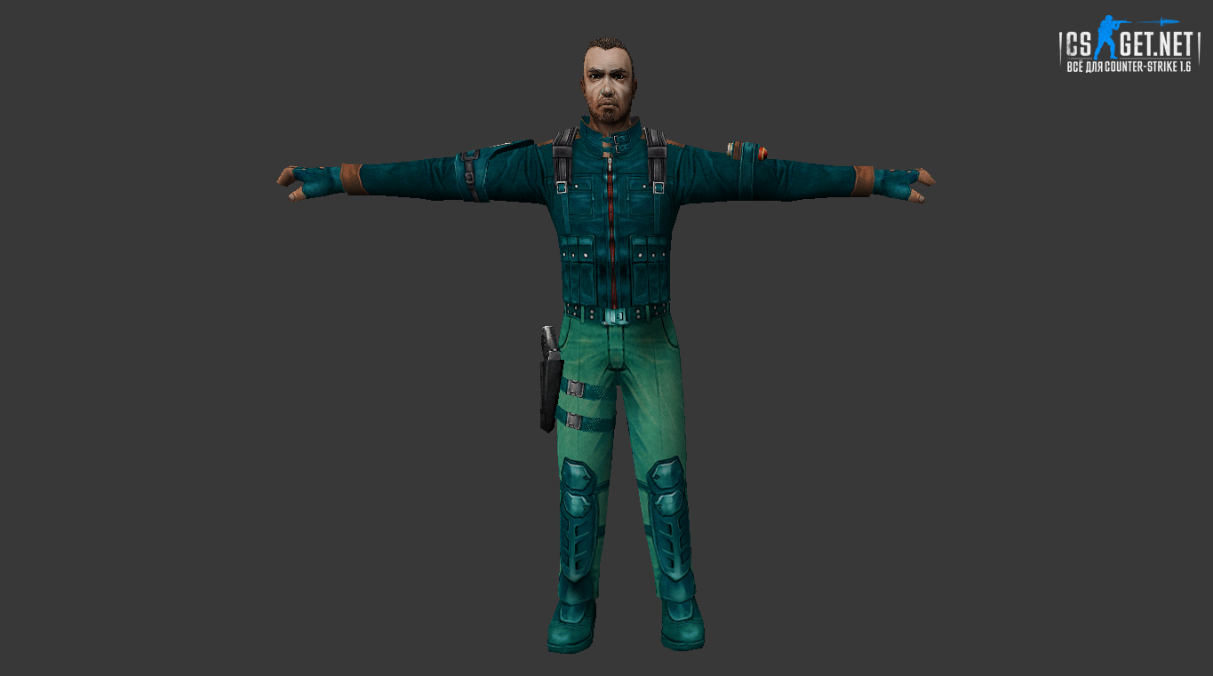 Мужская модель Hero Man для CS 1.6