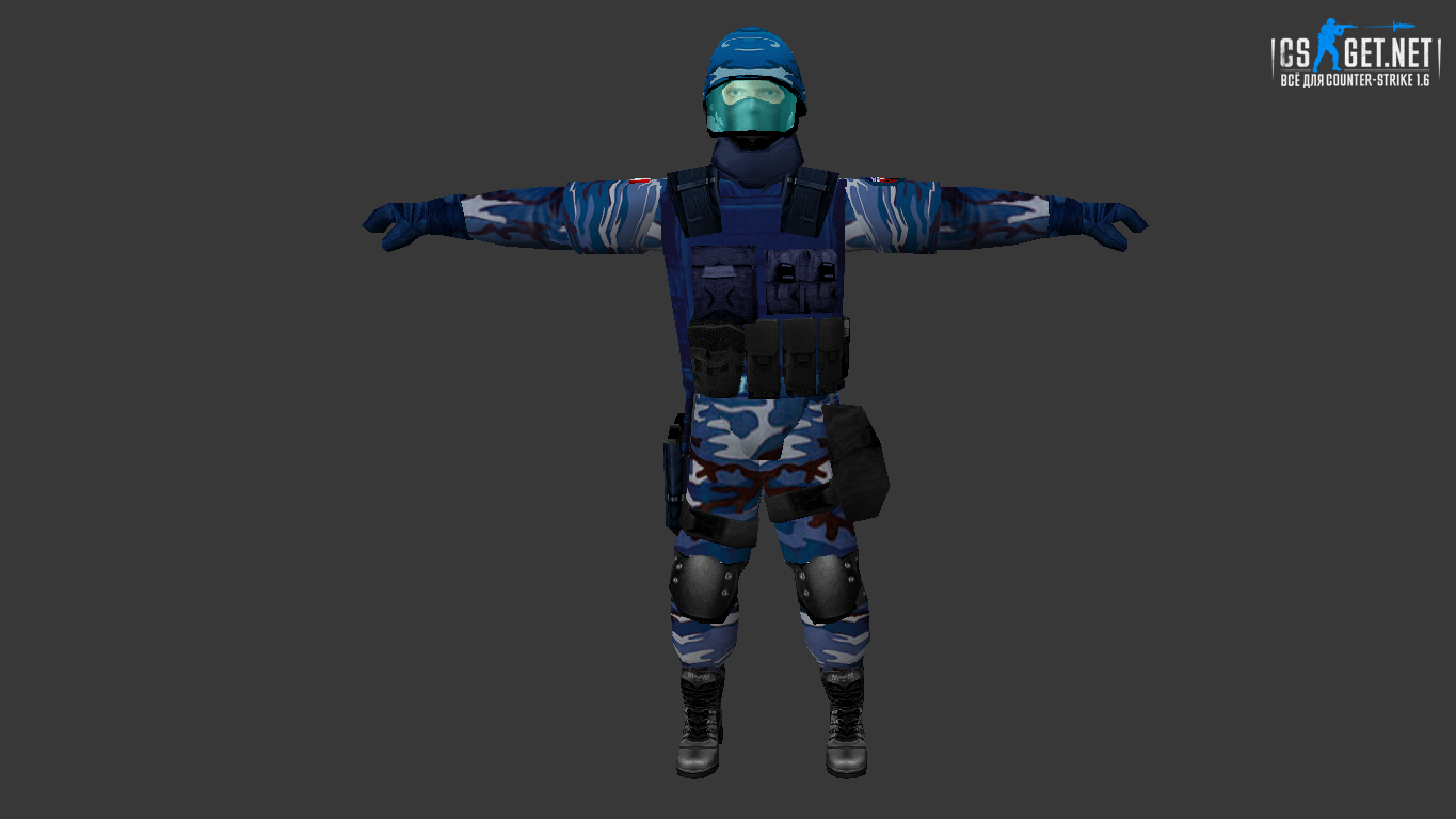 Мужская модель Camo для CS 1.6