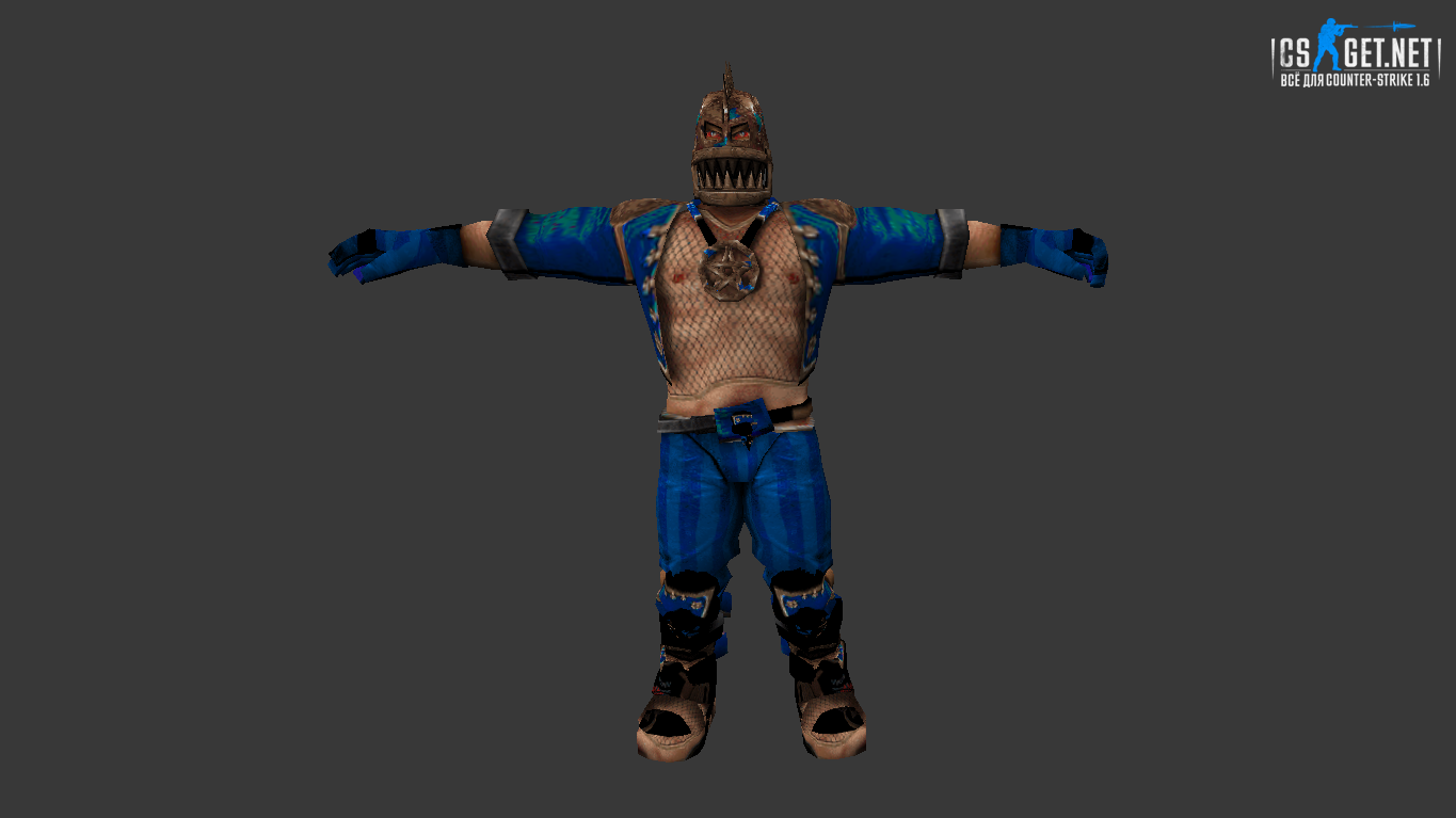 Мужская модель Crazy для CS 1.6