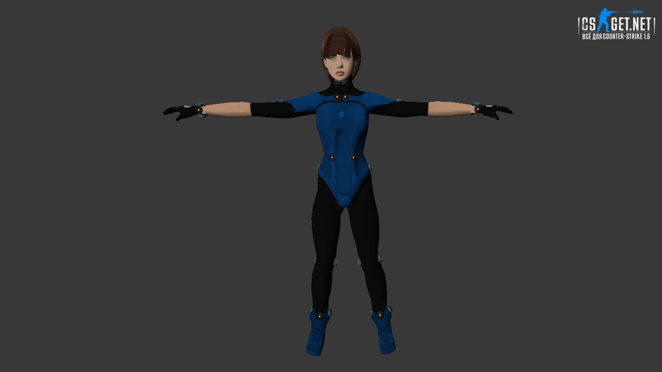 Женская модель Combine Korin для CS 1.6