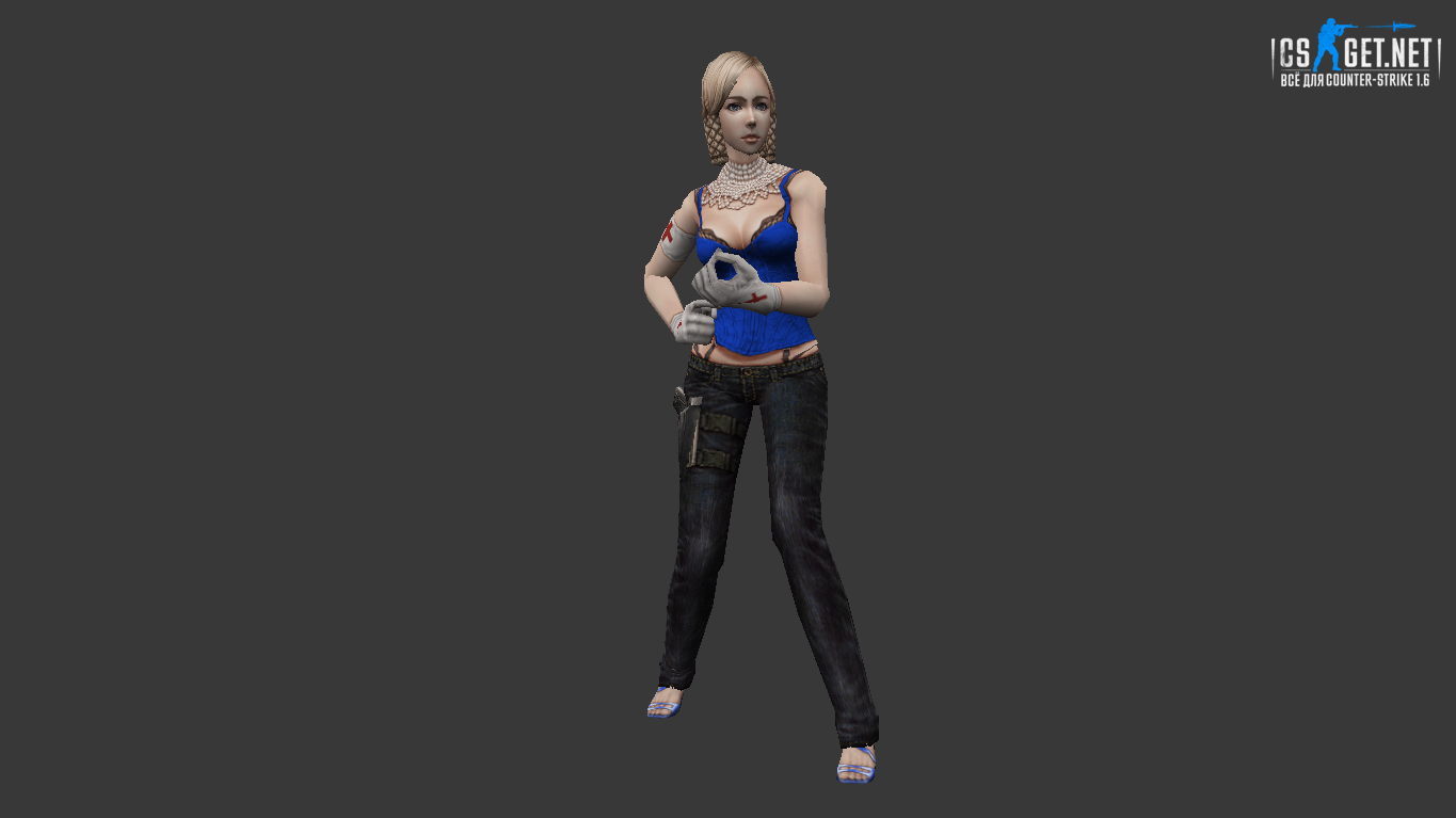 Женская модель Criss для CS 1.6