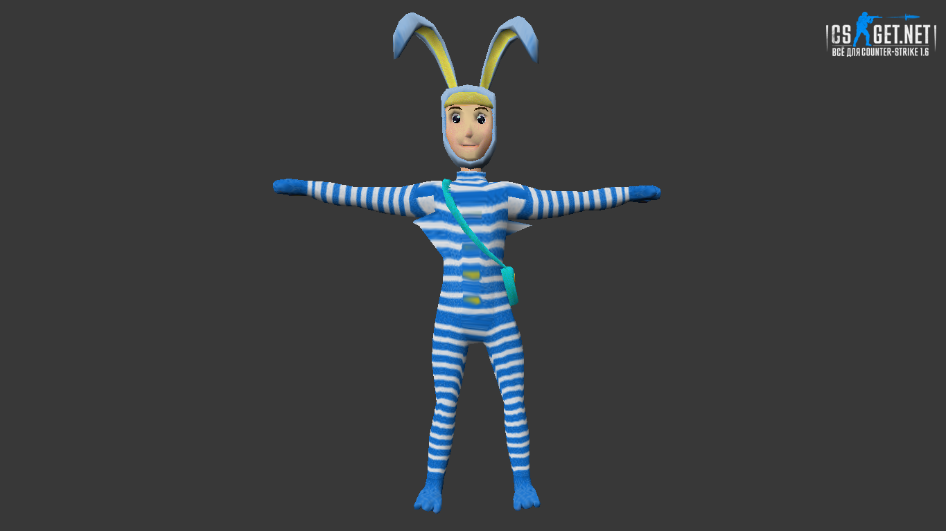 Женская модель Popee The Performer для CS 1.6