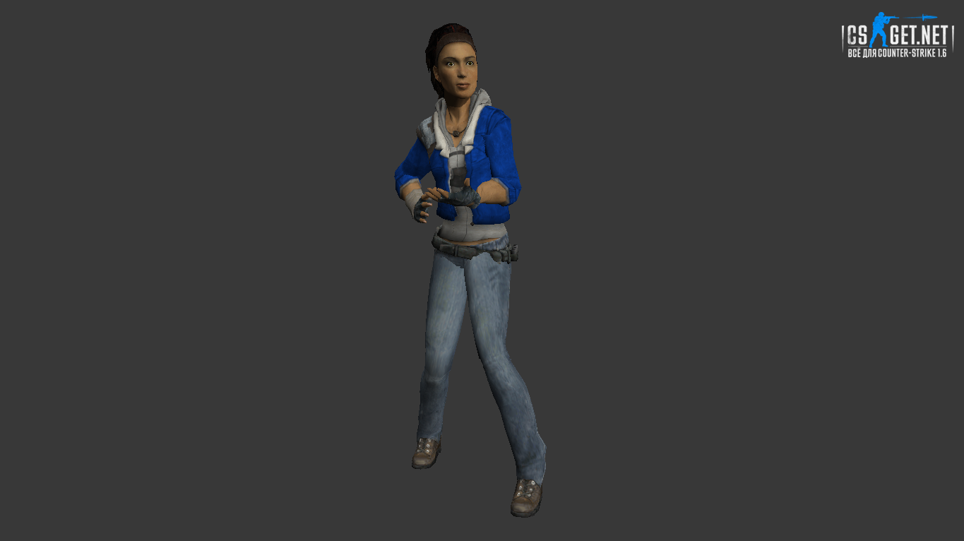 Женская модель Alyx HL2 для CS 1.6