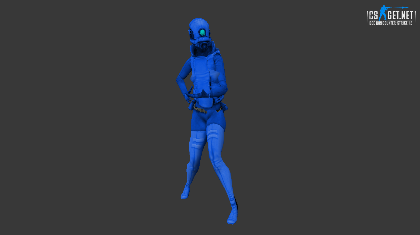 Женская модель Combine Assasin для CS 1.6