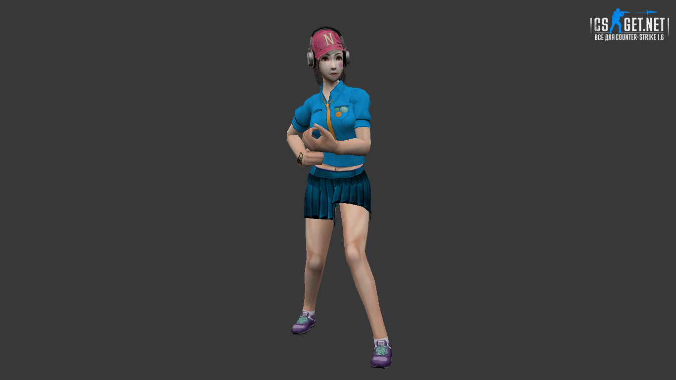 Женская модель Erica для CS 1.6