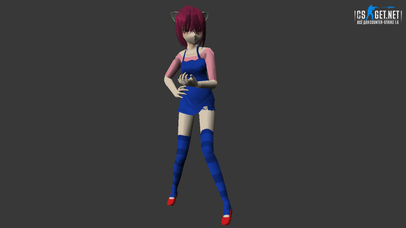 Женская модель Lucy для CS 1.6