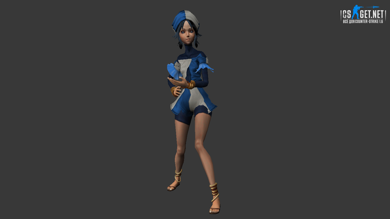 Женская модель Mary Bell для CS 1.6