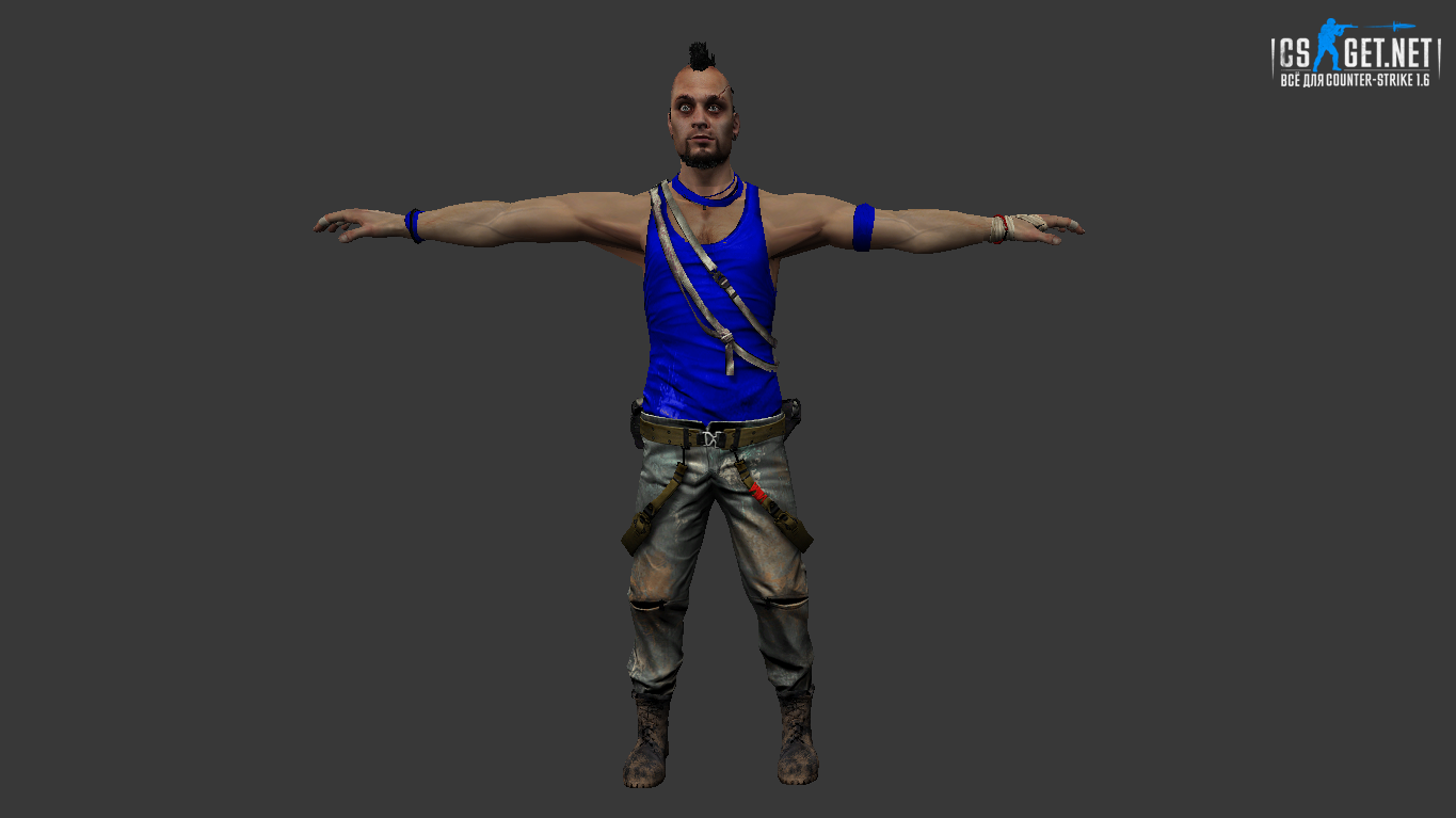 Мужская модель Ваас Монтенегро (united) для CS 1.6