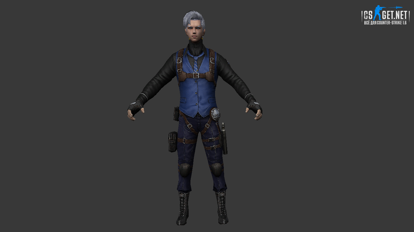 Мужская модель Runaway Man Crossfire (united) для CS 1.6