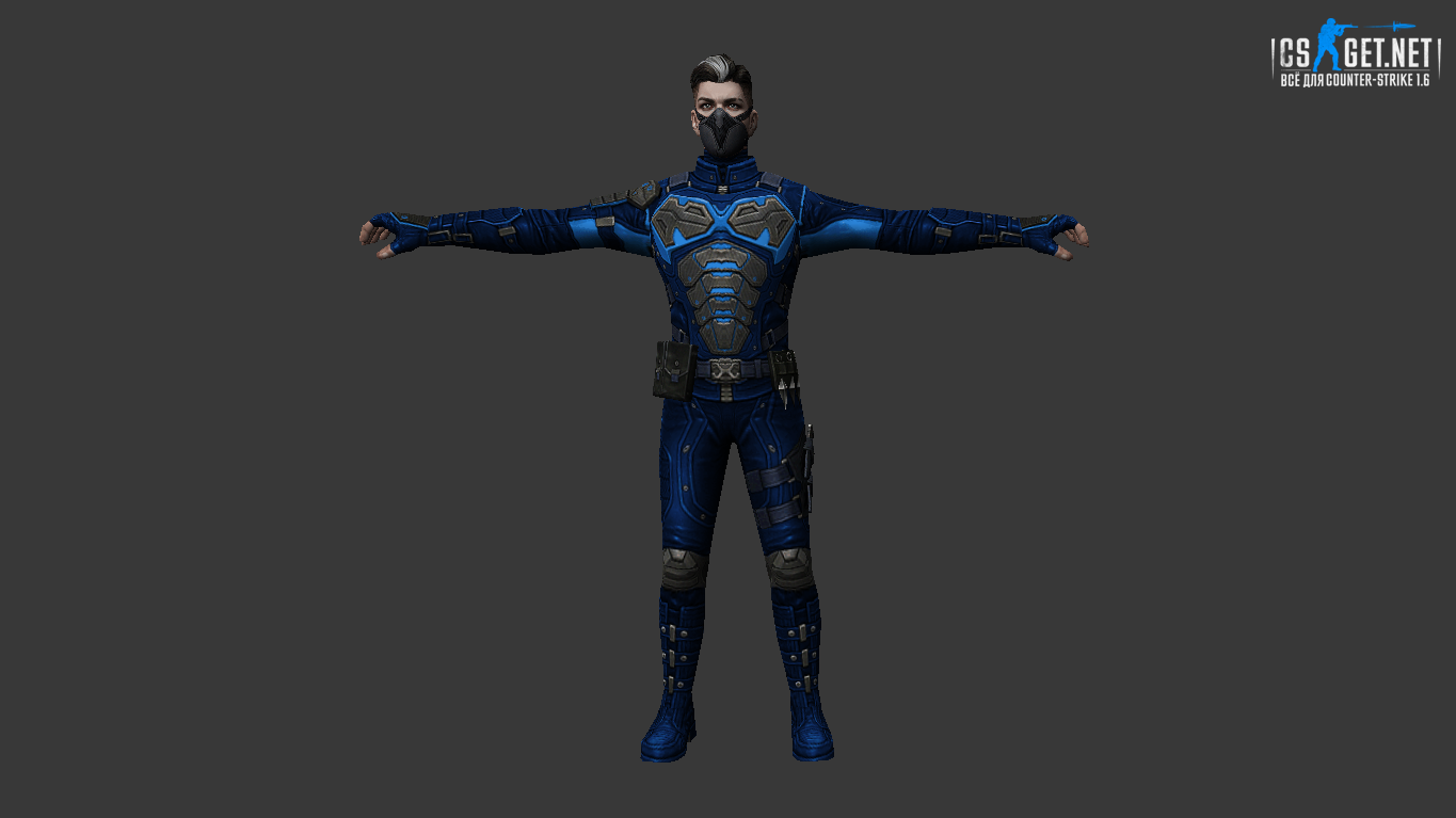 Мужская модель Kai (united) для  CS 1.6