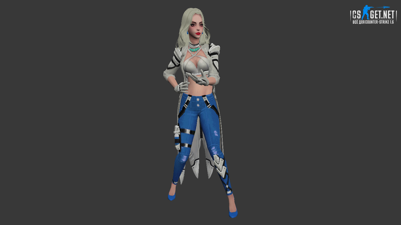 Женская модель Виктория (united) для CS 1.6