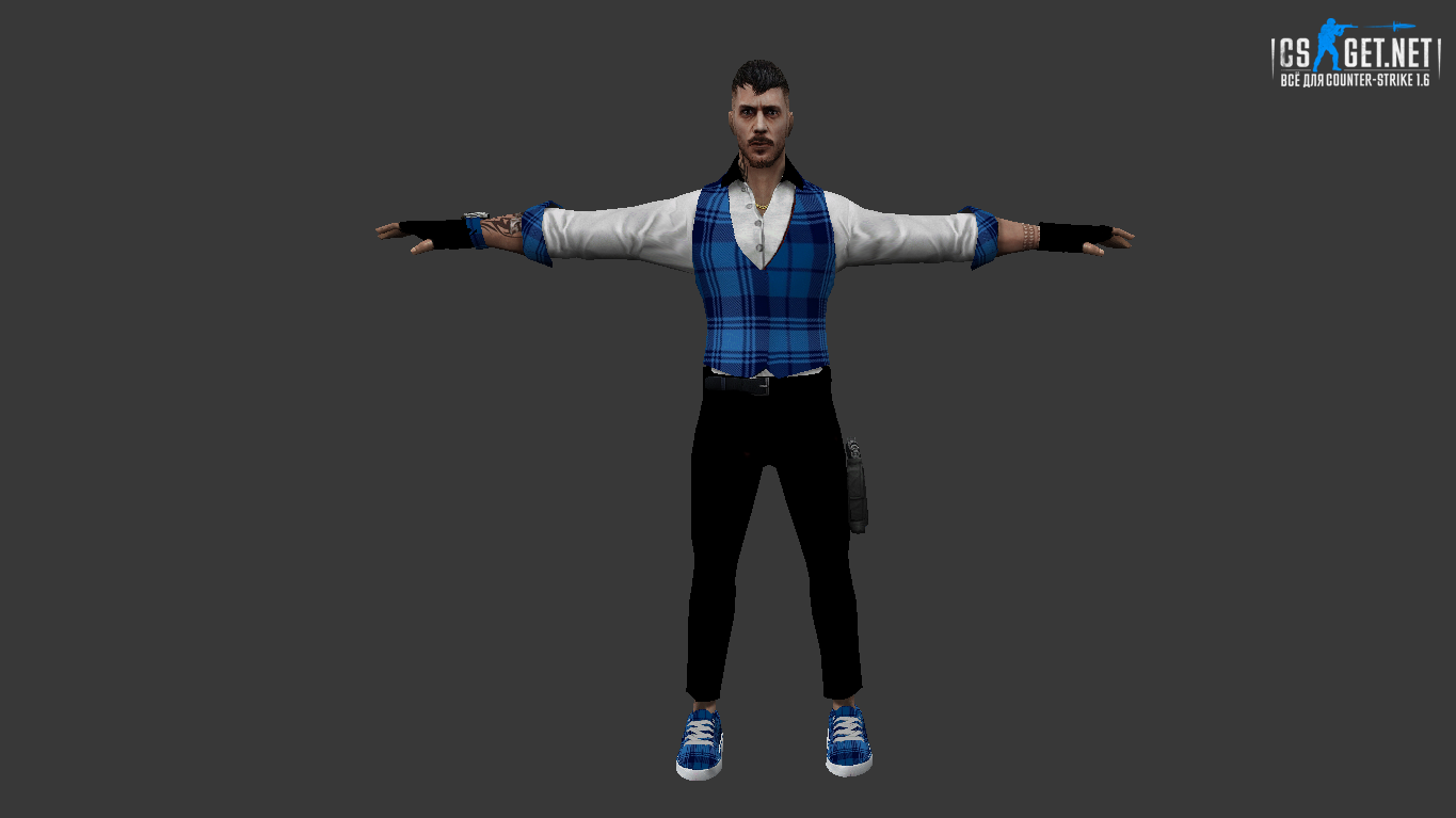Мужская модель Admin (united) для CS 1.6