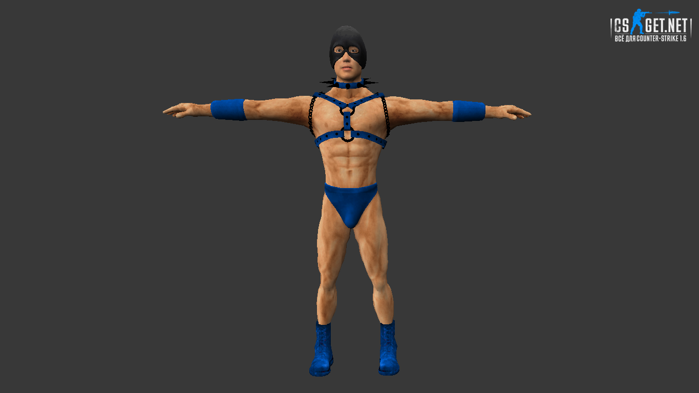 Мужская модель Мазохист (united) для CS 1.6