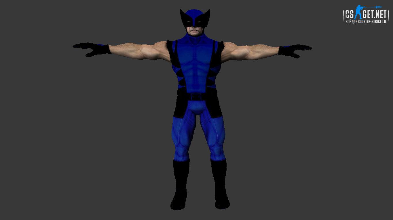 Мужская модель Росомаха (united) для CS 1.6
