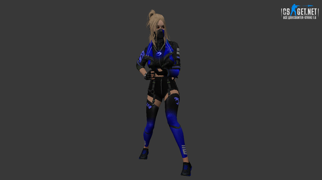 Женская модель Фурия (united) для CS 1.6
