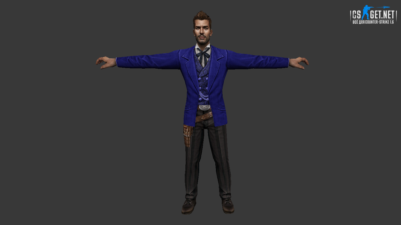 Мужская модель Gerard (ct,tt+united) для CS 1.6