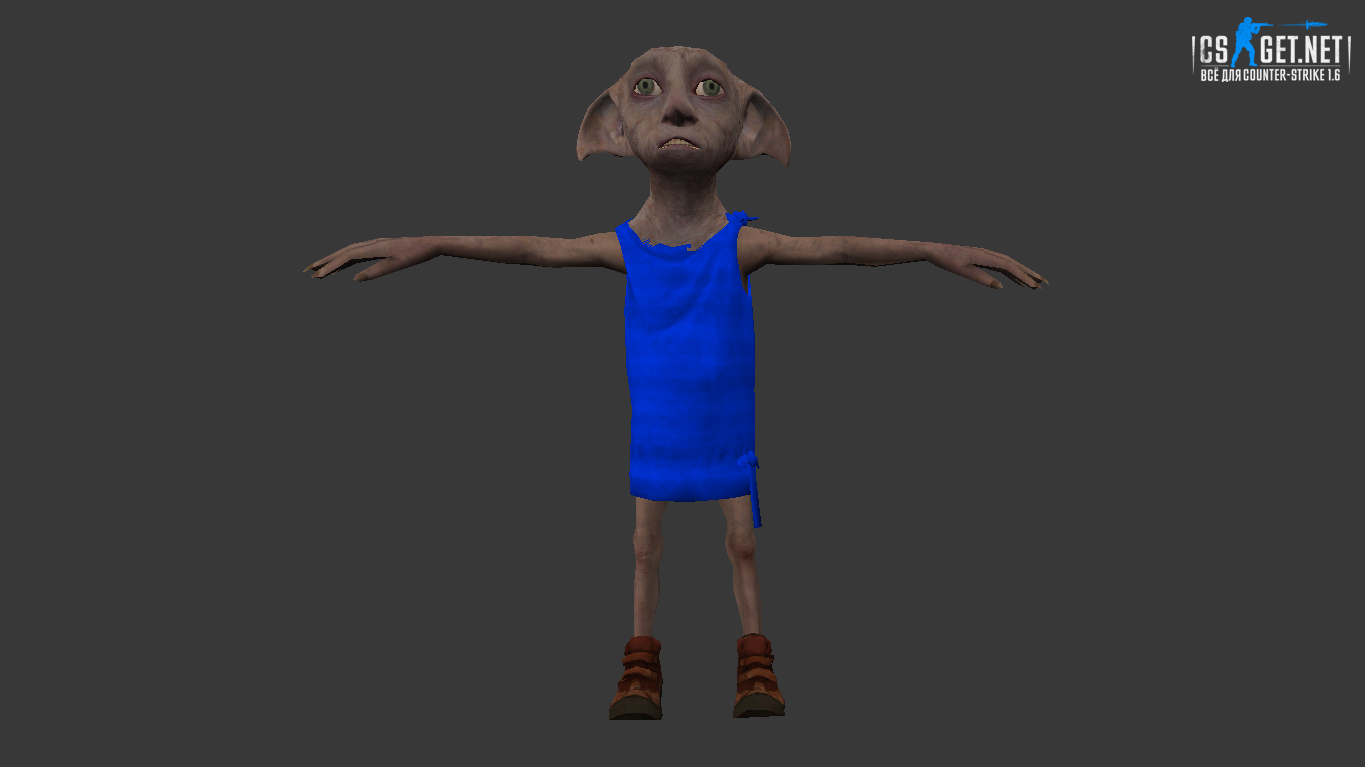Мужская модель Добби (united) для CS 1.6