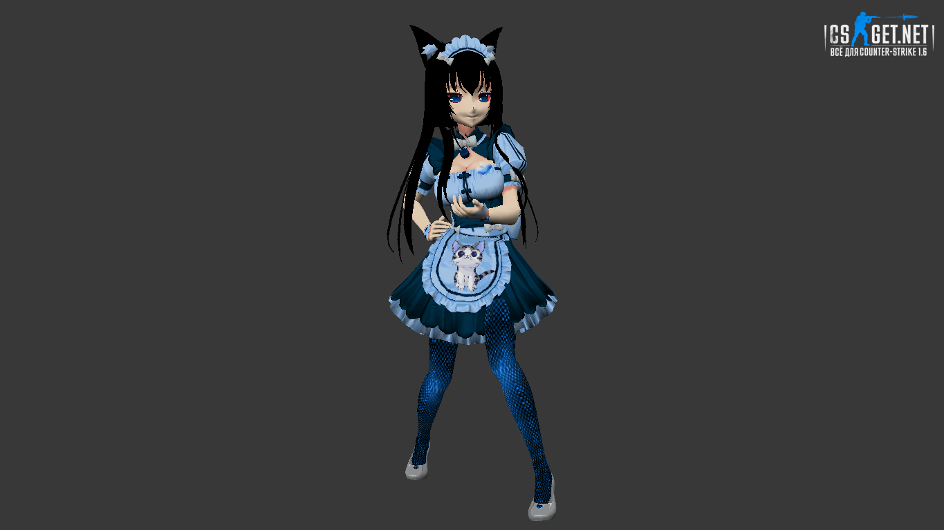 Женская модель Nekopara ver.2 (ct,tt+united) для CS 1.6