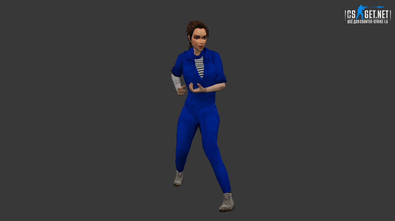 Женская модель Заключенная (ct,tt+united) для CS 1.6