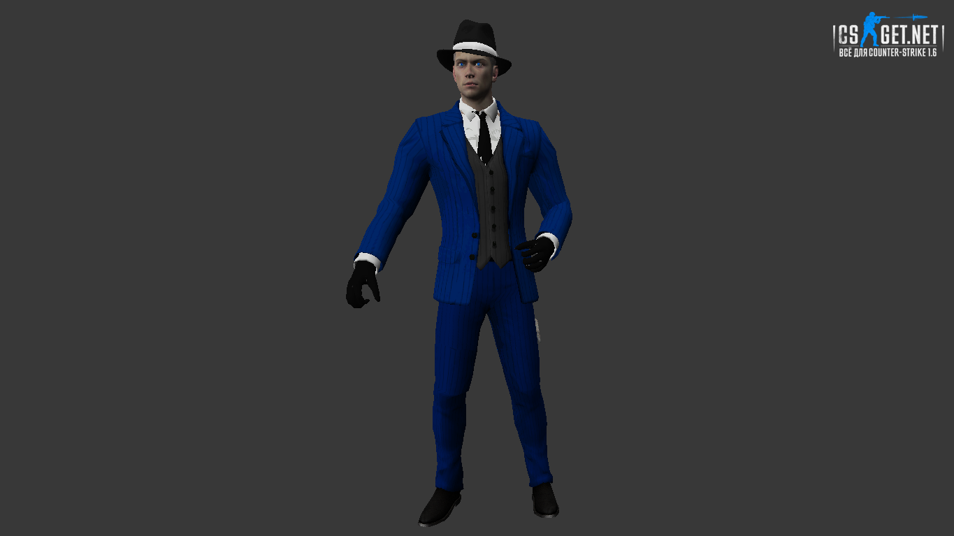 Мужская модель Мафиози (united) для CS 1.6