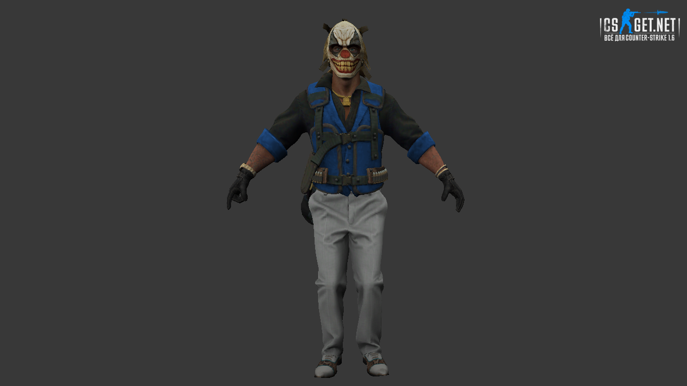 Мужская модель Sir Bloody Loudmouth (united) для CS 1.6