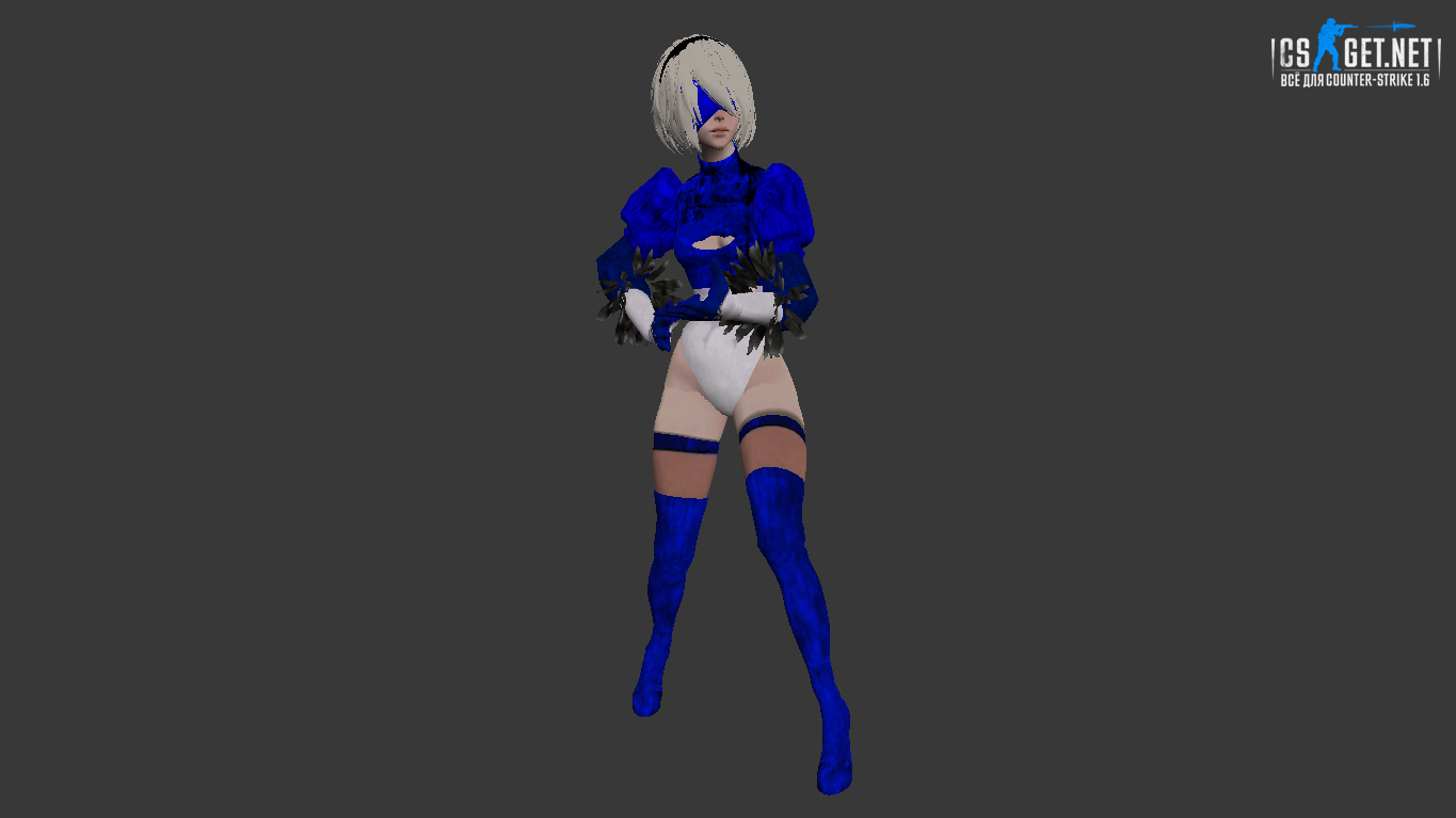 Женская модель Yorha (united) для CS 1.6