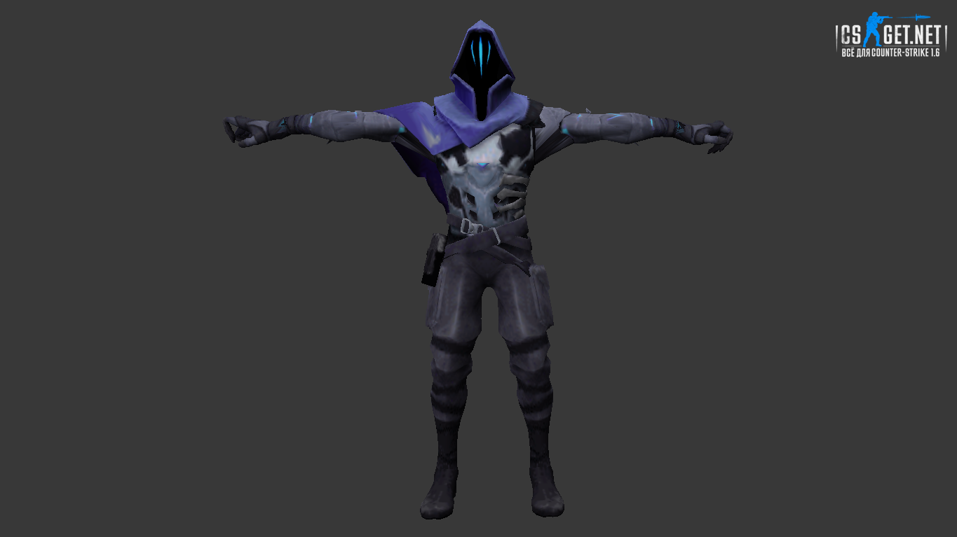 Мужская модель Omen Valorant (united) для CS 1.6