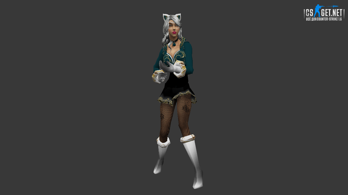 Женская модель Кошечка (united) для CS 1.6
