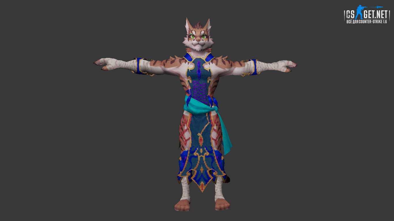 Мужская модель Tiger (united) для CS 1.6