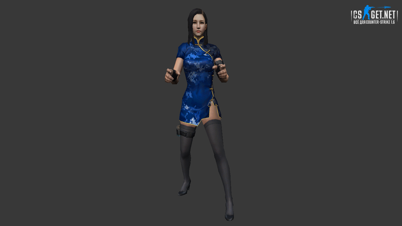 Женская модель Beautiful Death для CS 1.6