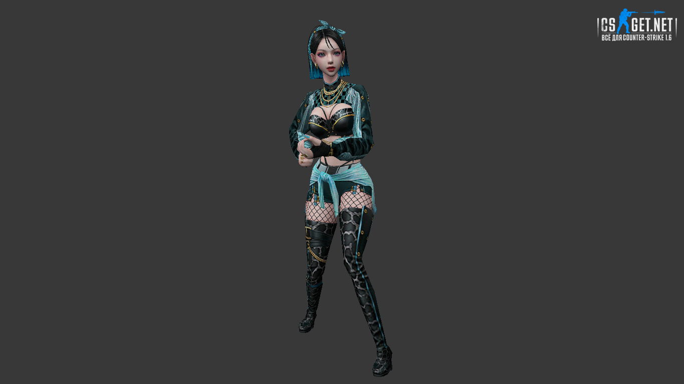 Женская модель Agent Ritsuka для игры CS 1.6
