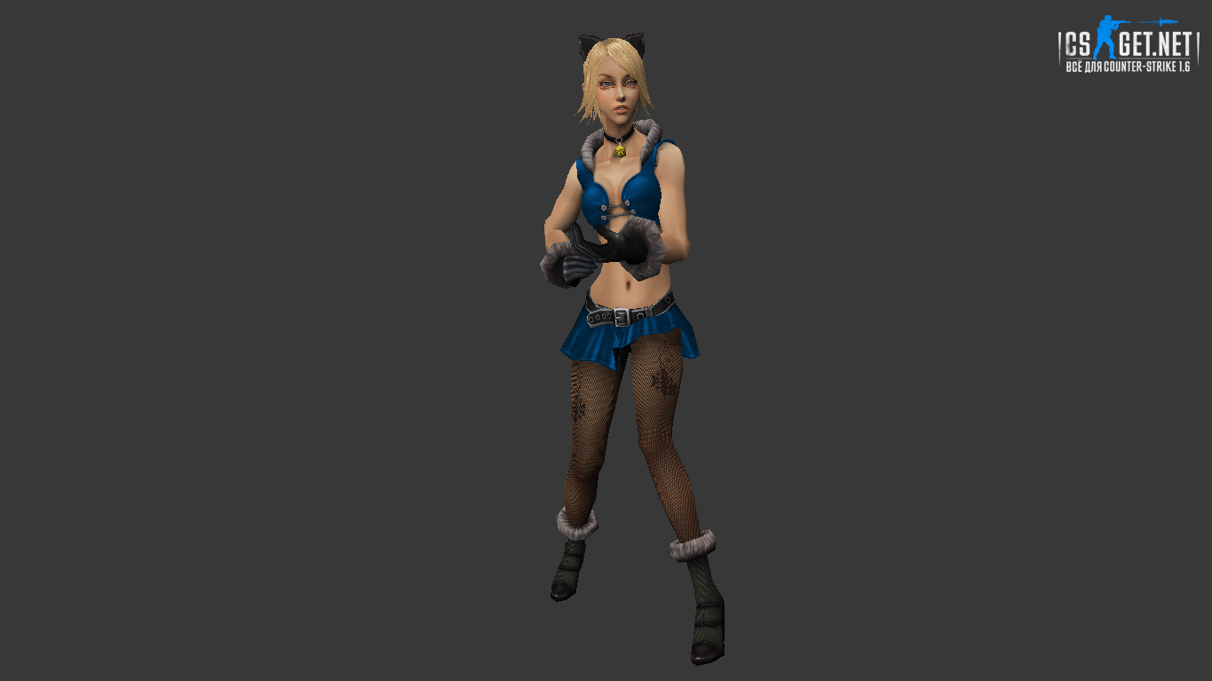 Женская модель Kitty для CS 1.6