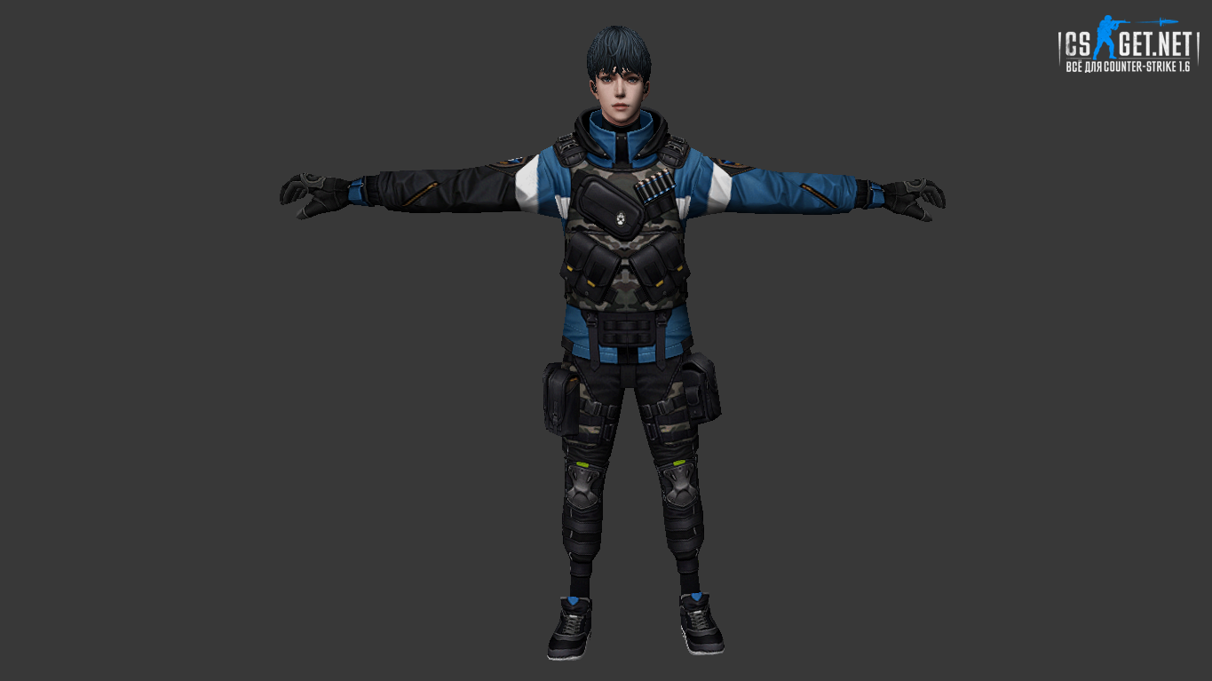 Мужская модель Roy для CS 1.6