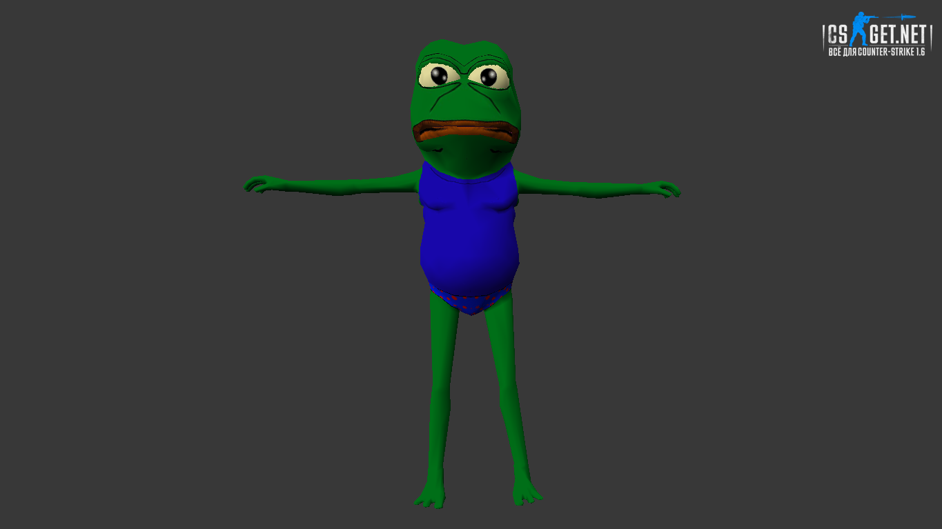 Мужская модель Пепе для CS 1.6