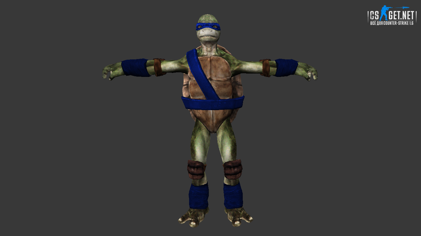 Мужская модель Donatello для CS 1.6