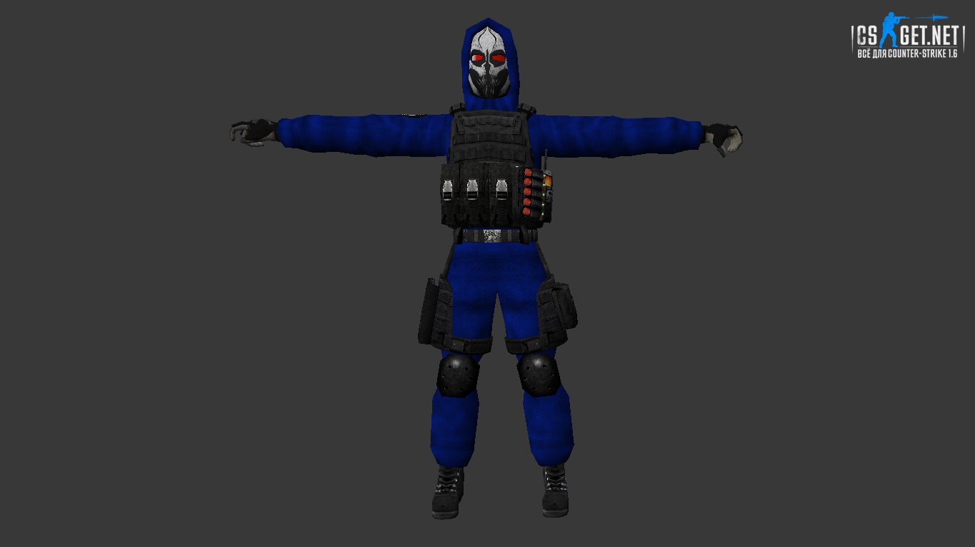 Мужская модель Наёмник для CS 1.6