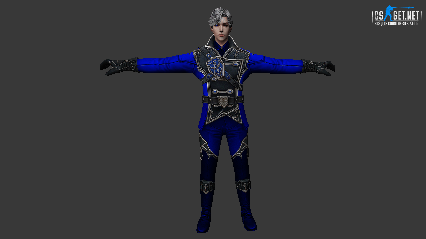 Мужская модель Ethan для CS 1.6
