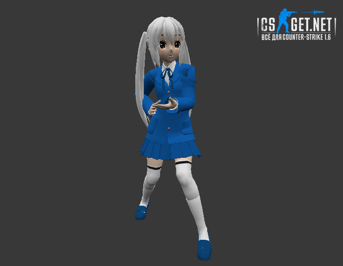 Женская модель Azusa для CS 1.6