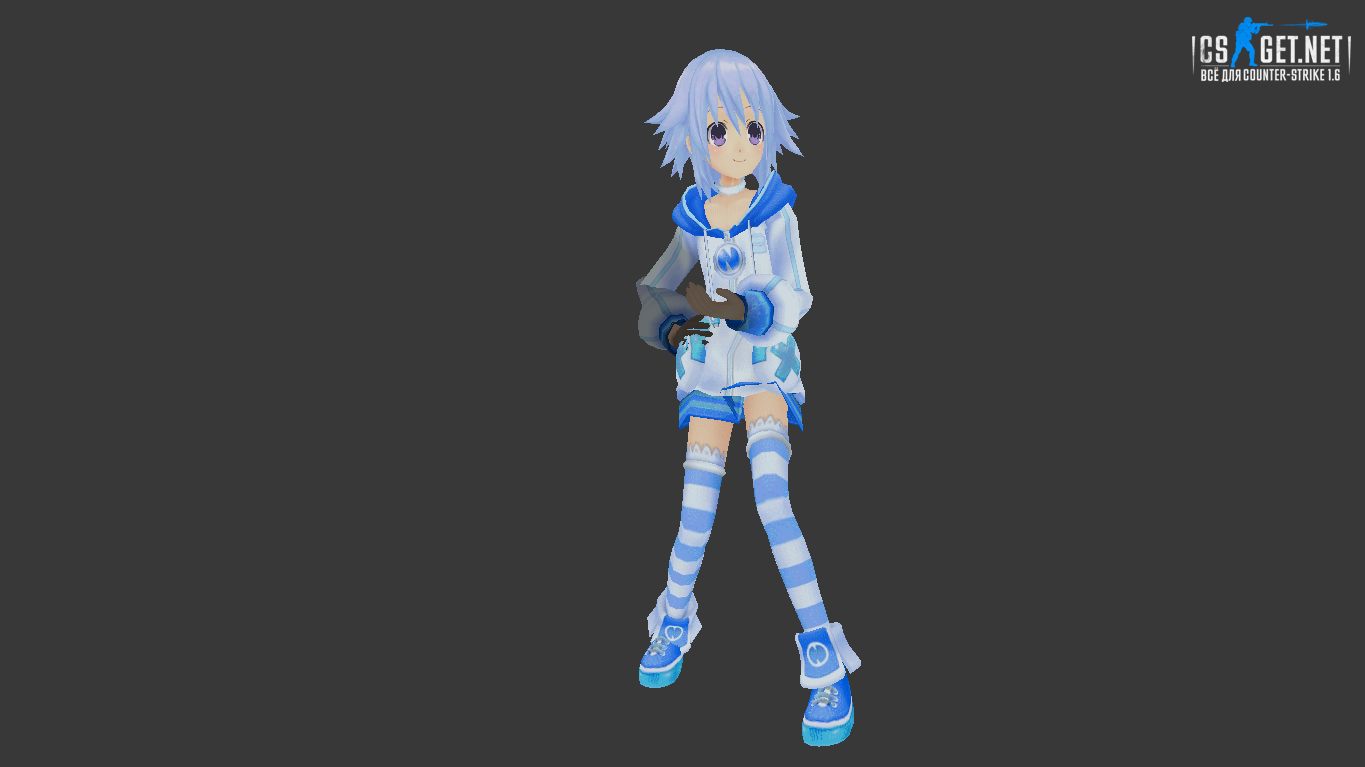 Женская модель Neptunia для CS 1.6