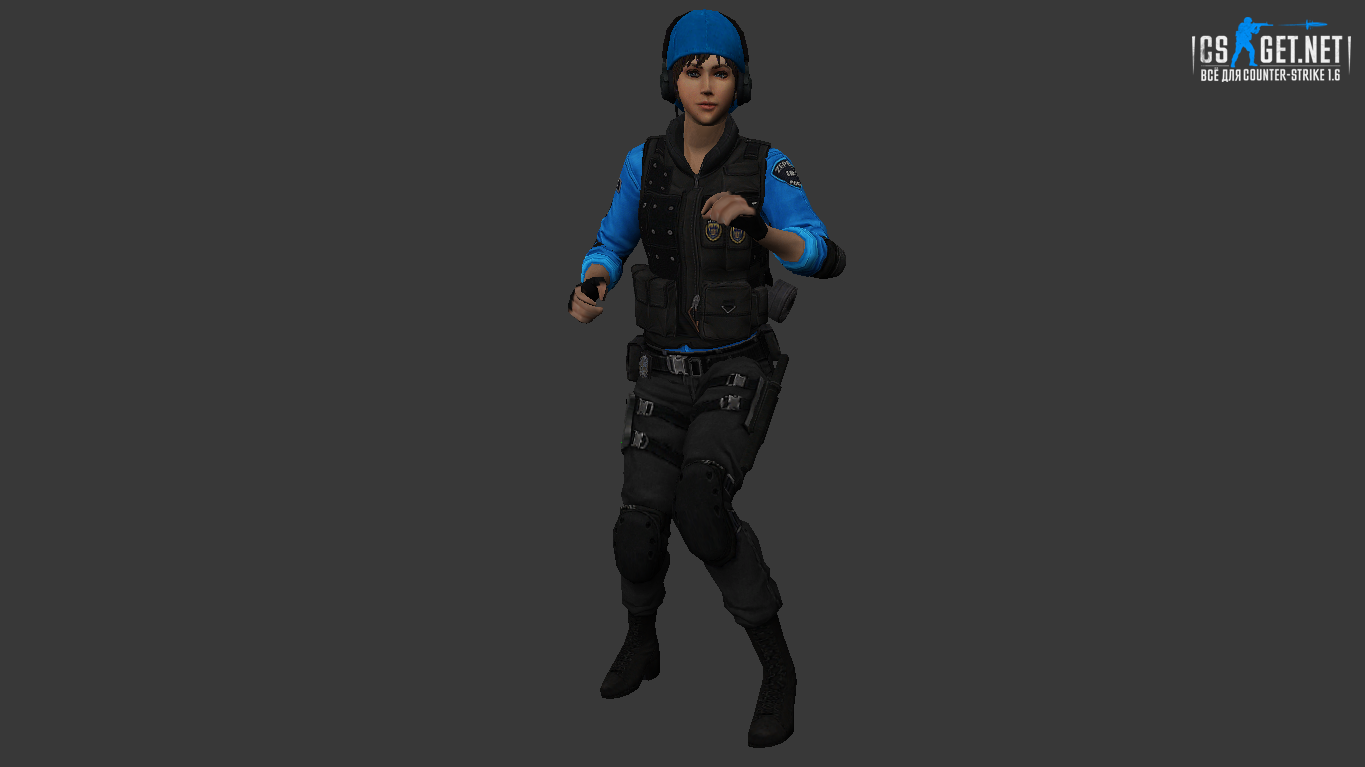 Женская модель Special Agent Girl для CS 1.6