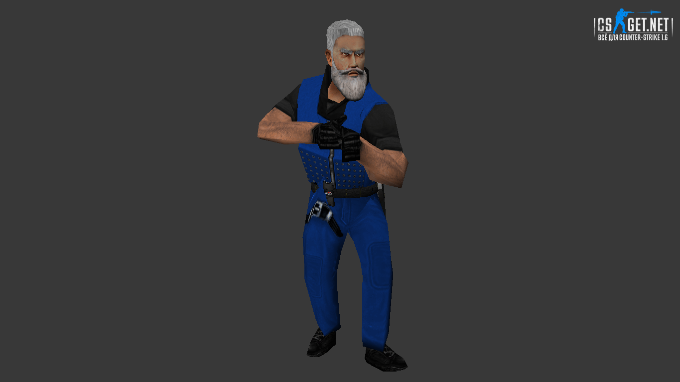 Мужская модель Security Jail для CS 1.6