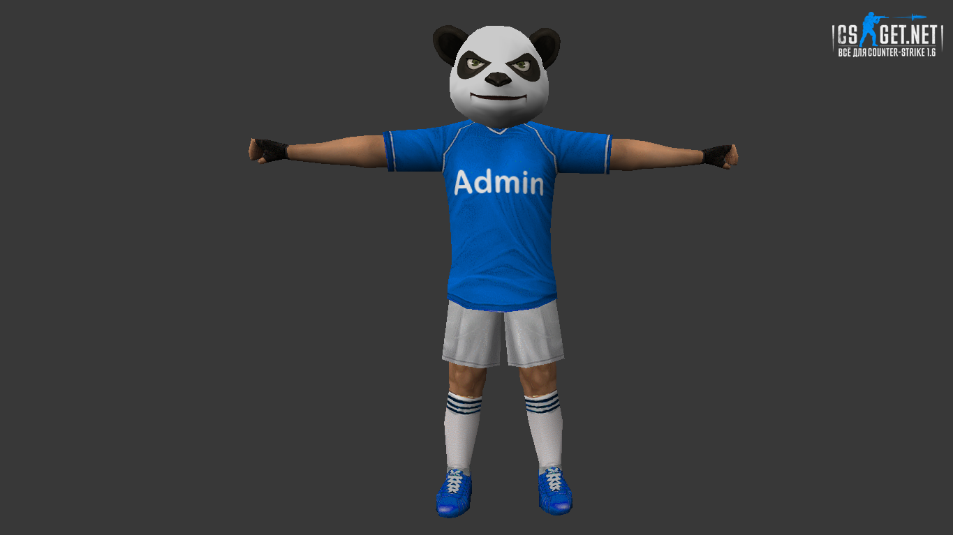 Мужская модель Admin Panda для CS 1.6