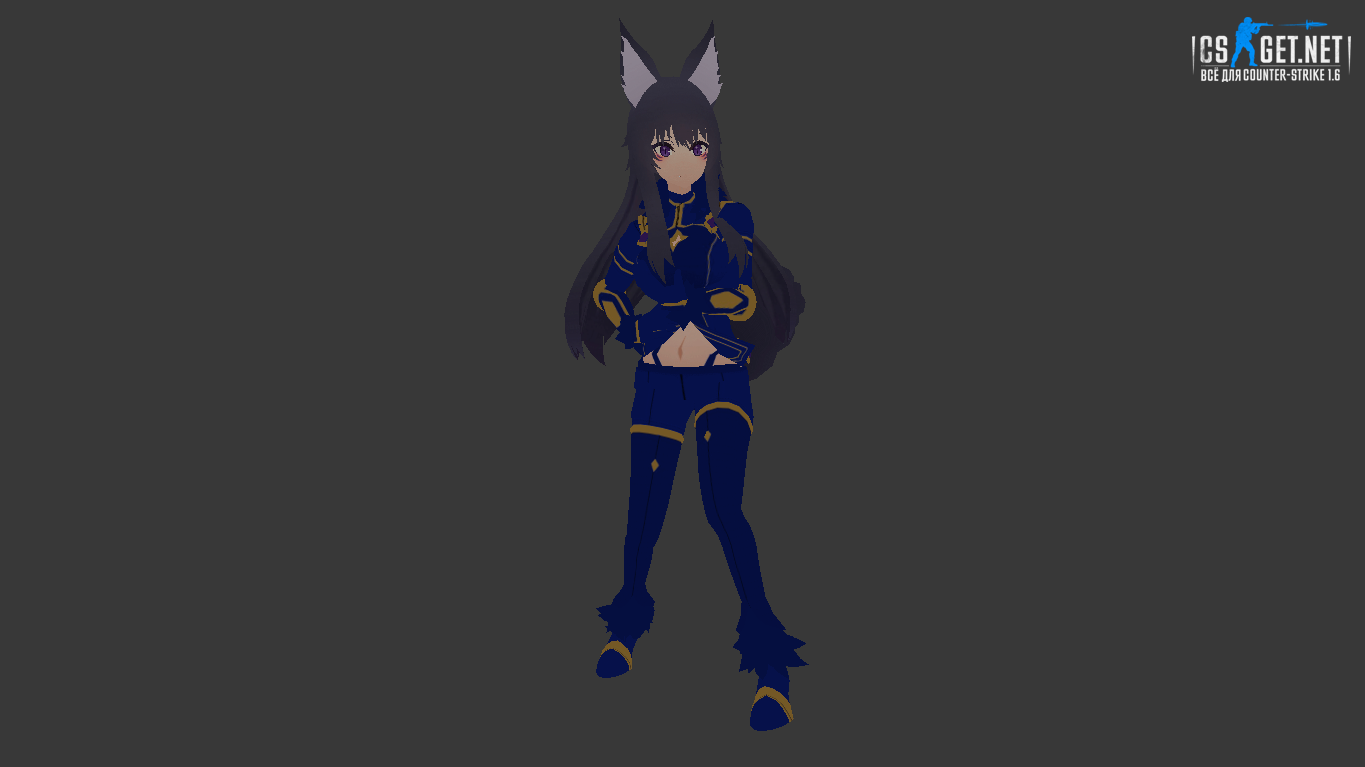 Женская модель Delta для CS 1.6