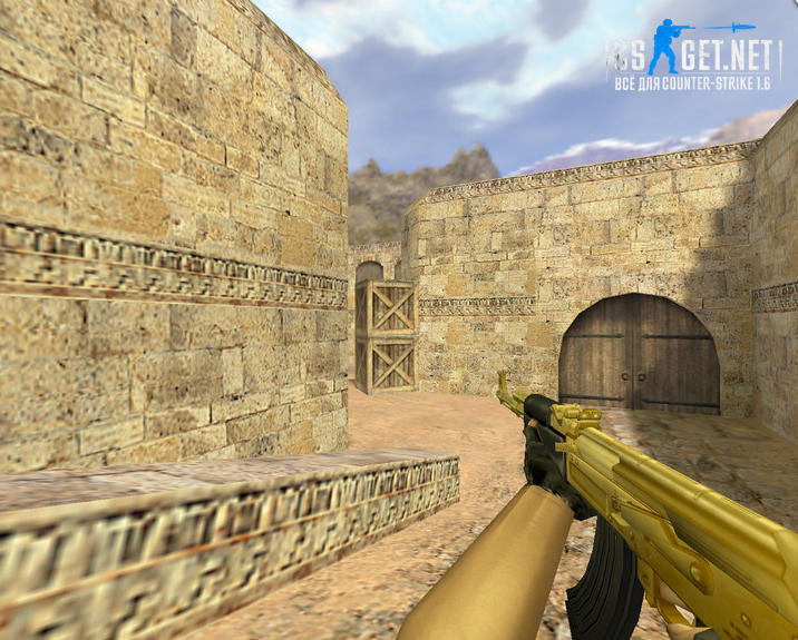 Модель «АК-47 Золотой» для CS 1.6