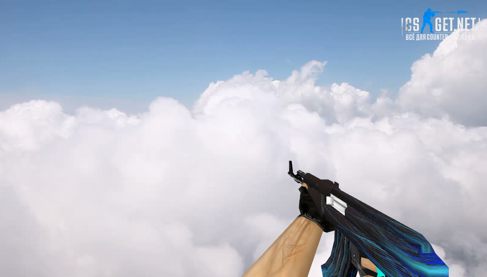 Модель «Default AK-47 Carbon Lines» для CS 1.6