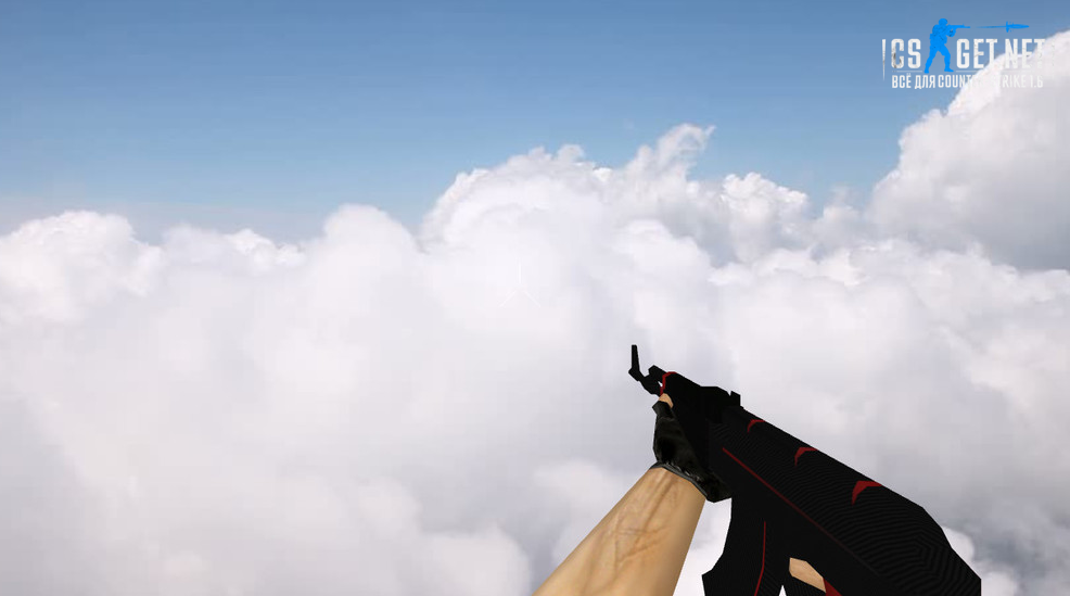 Модель «Стандартный АК-47 | Красная линия» для CS 1.6