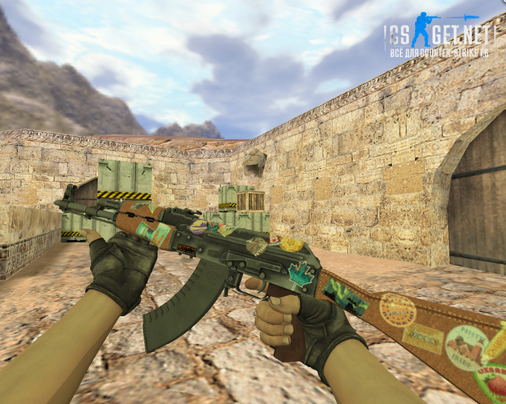 Модель «АК-47 Путешественник» для CS 1.6
