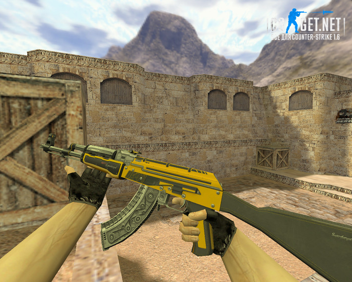 Модель «АК-47 Топливный инжектор» для CS 1.6