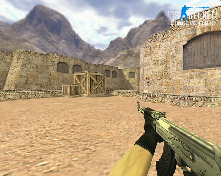 Модель «АК-47 Хром» для CS 1.6