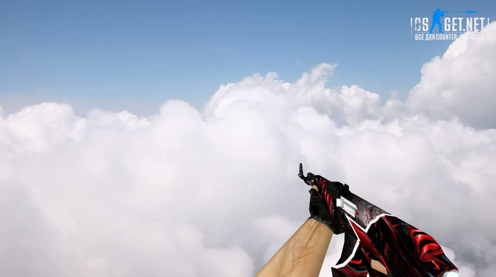 Модель «Default AK-47 Starladder» для CS 1.6